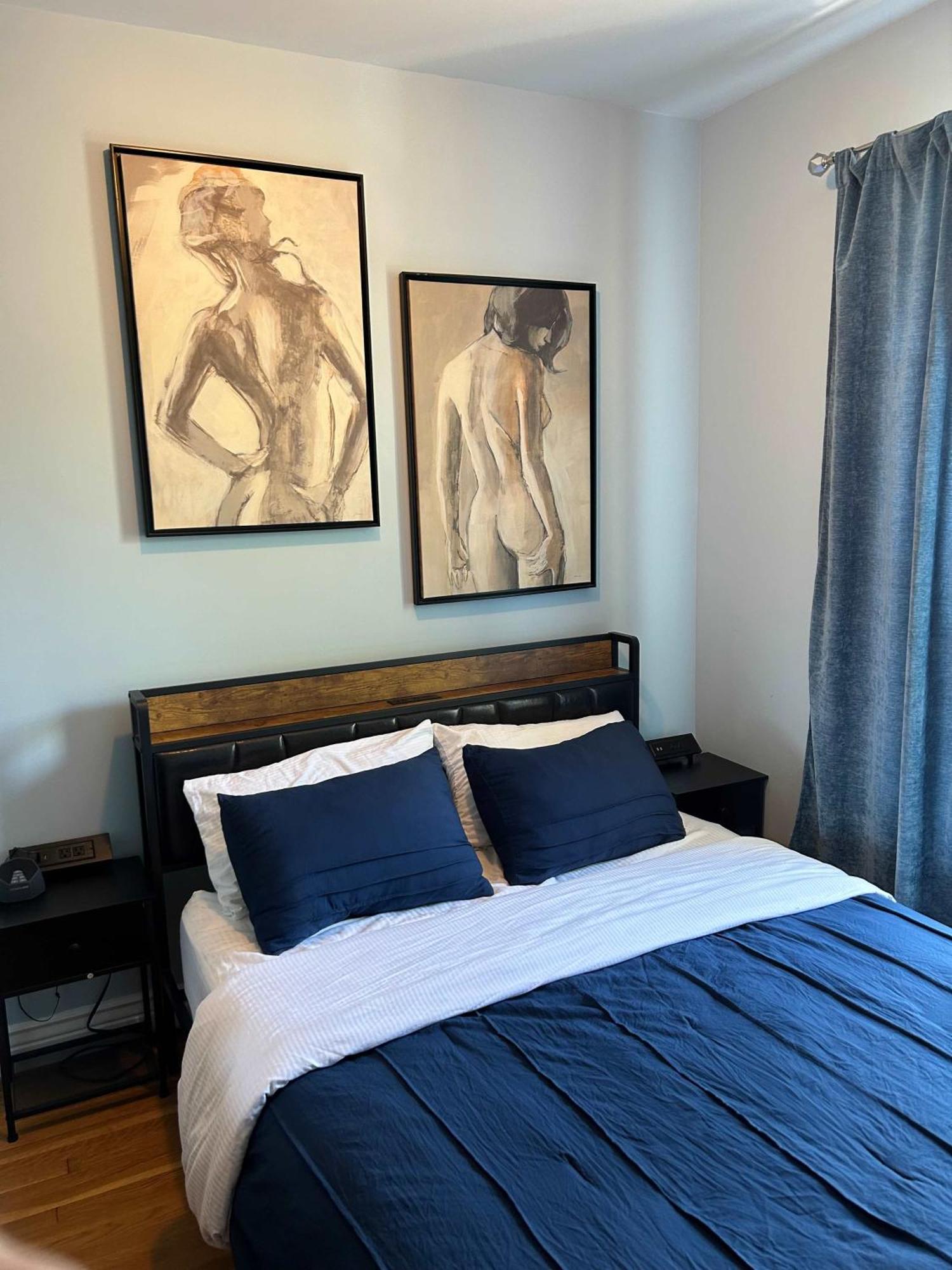 Blue Room In Dorothy'S Bnb Chicago Exteriör bild