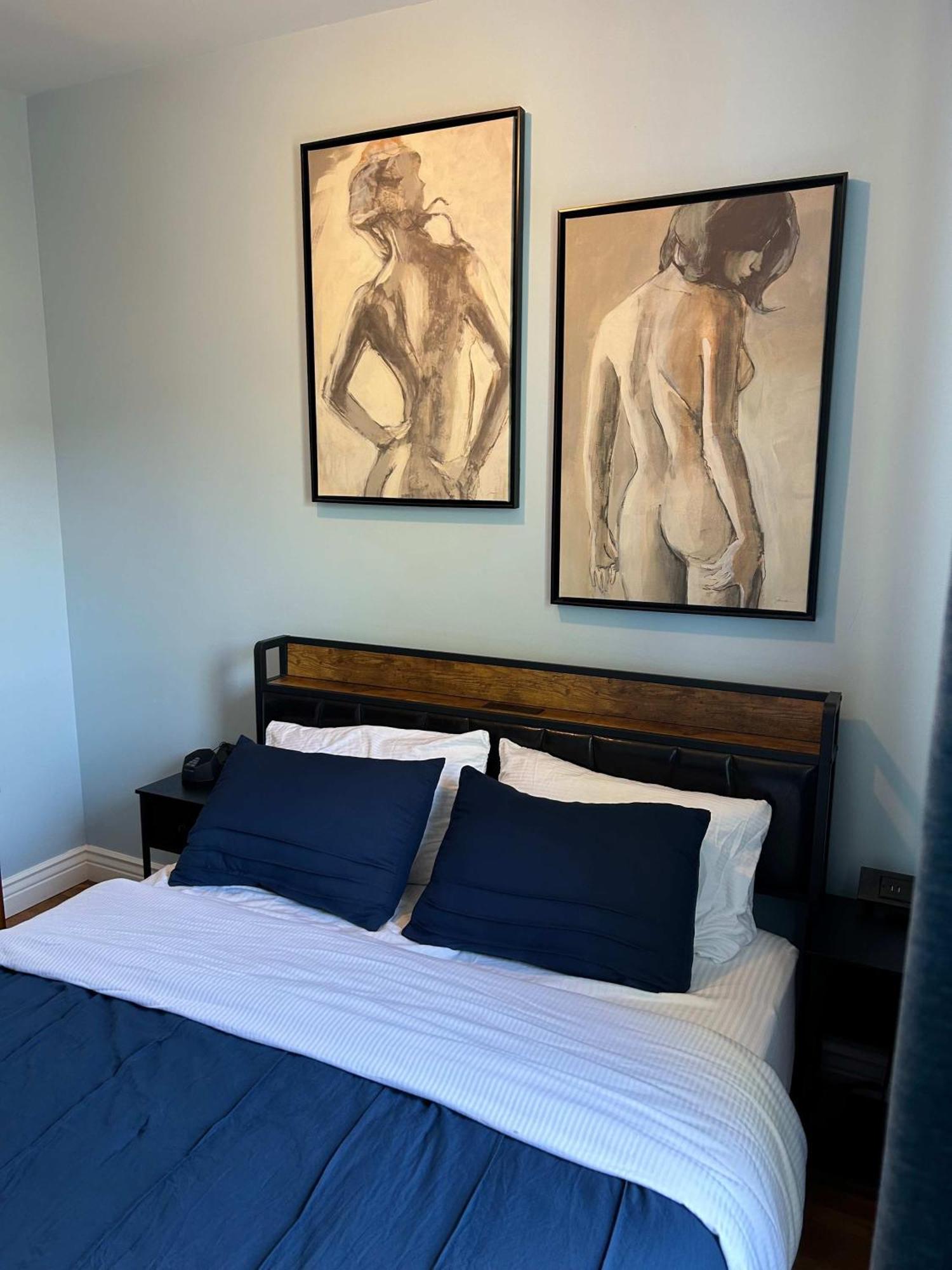 Blue Room In Dorothy'S Bnb Chicago Exteriör bild