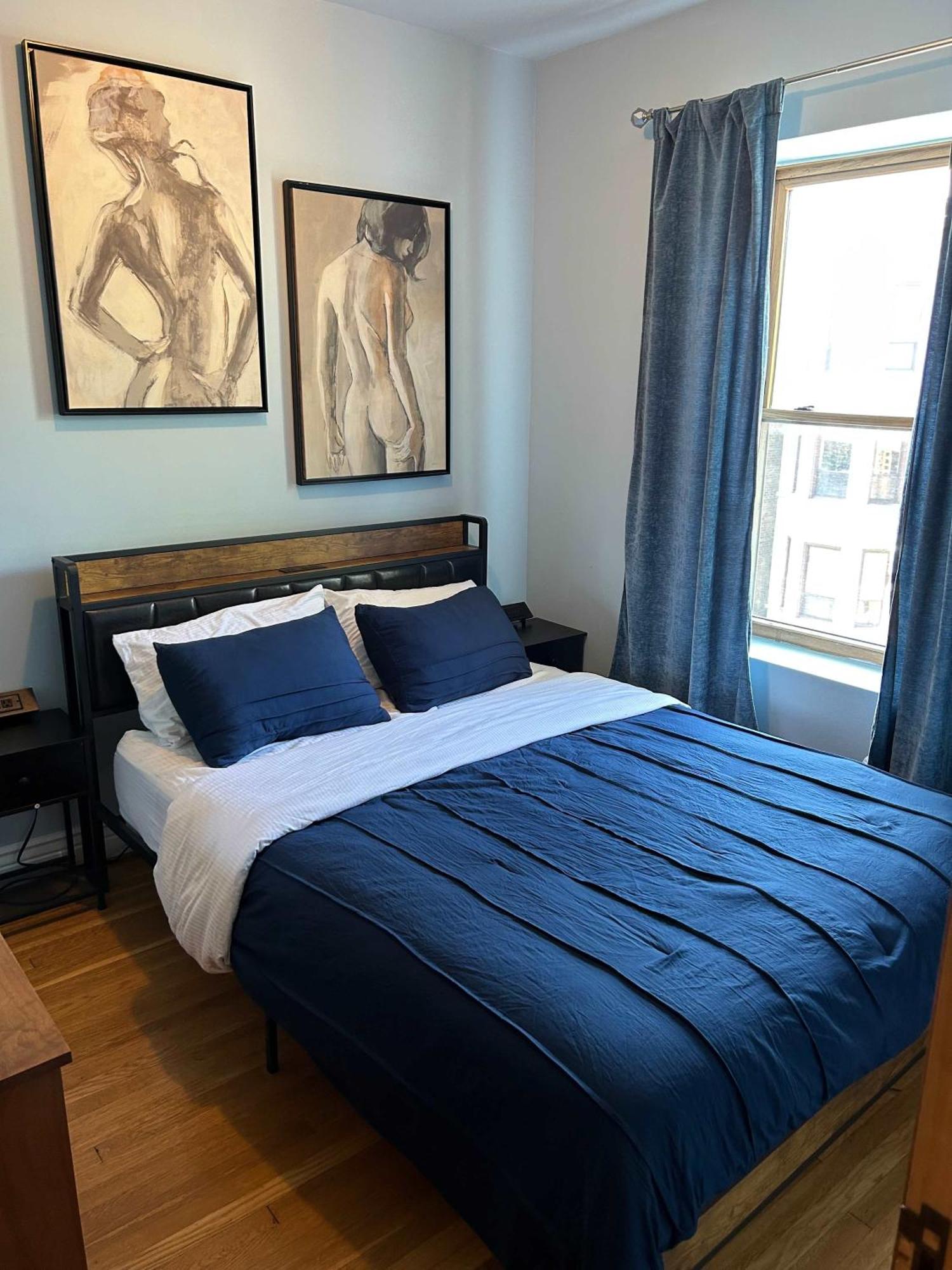 Blue Room In Dorothy'S Bnb Chicago Exteriör bild
